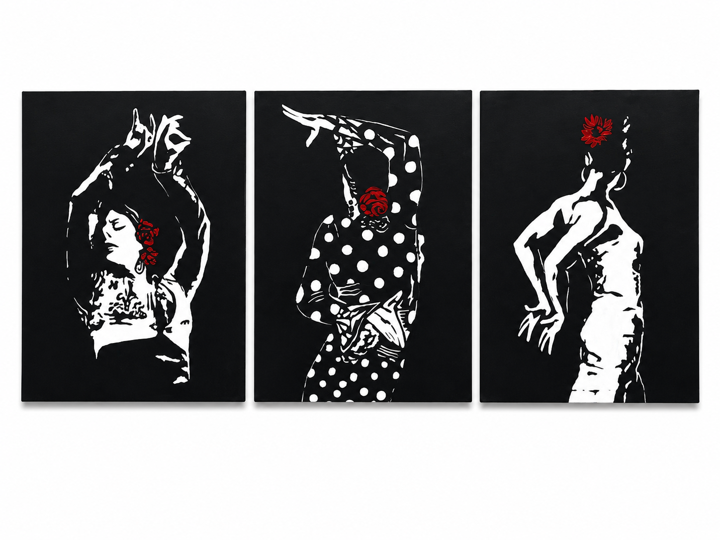 Sevillanas Triptych